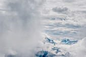 Brandnertal, Vorarlberg, Österreich, Berge, Wolken
