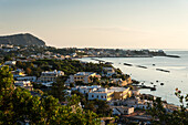 A town on the island of Ischia on the Mediterranean, Forio, Ischia, Campania, Italy