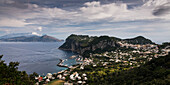 Capri, a city on the island of Capri on the Mediterranean, Capri, Campania, Italy