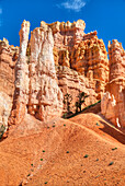 Hoodoos on the Queens Garden Trail, Bryce Canyon National Park, Utah, United States of America
