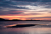 Sunrise over the ocean, Sable Island, Nova Scotia, Canada