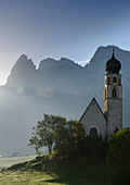 St. Konstantin, Schlern area, Dolomite Alps, South Tyrol, Italy