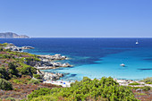 Strand von Algajo, Korsika, Südfrankreich, Frankreich, Südeuropa, Europa
