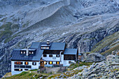 Plauener Hütte, Zillergrund, Reichenspitzgruppe, Zillertaler Alpen, Tirol, Österreich
