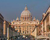 Saint Peter Basilica at the Vatican, Rome, Lazio, Italy