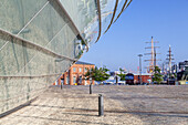 Klimahaus am Neuen Hafen in Bremerhaven, Hansestadt Bremen, Nordseeküste, Norddeutschland, Deutschland, Europa