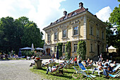 Bamberger Haus, Luitpoldpark, Schwabing, München, Bayern, Deutschland