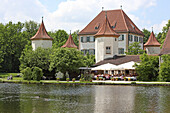 Blutenburg castle, Obermenzing, Munich, Bavaria, Germany