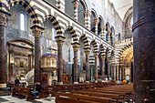 interior Cathedral of Genoa, Genoa, Liguria, Italy