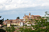 La Morra, vineyards in the Langhe landscape in Piedmont, Italy