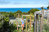 vegetable garden, self-sufficient, Golden Bay, South Island, New Zealand