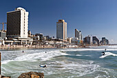 Surfen, Tel-Aviv, Israel