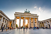 Brandenburg Gate, Pariser Platz, Berlin, Germany