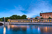 River Spree and Alte Nationalgalerie, Museum Island, Berlin, Germany