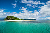 Türkis Wasser und weißen Sandstrand, Weiße Insel, Buka, Bougainville, Papua Neuguinea, Pazifik