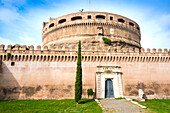 Mausoleum of Hadrian (Castel Sant'Angelo), UNESCO World Heritage Site, Rome, Lazio, Italy, Europe