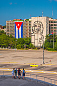 Plaza de la Revolucion, Vedado, Havana, Cuba, West Indies, Caribbean, Central America