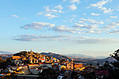 Fianarantsoa Haute Ville in the afternoon, central area, Madagascar, Africa