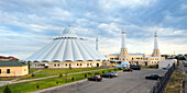 Sheikh Khalifa al Nahyan Mosque, Shymkent, South Region, Kazakhstan, Central Asia, Asia