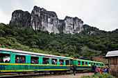 Fianarantsoa to Manakara FCE train, eastern area, Madagascar, Africa