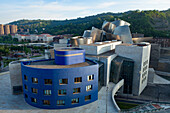 Das Guggenheim Museum, entworfen von Frank Gehry, Bilbao, Biskaya (Vizcaya), Baskenland (Euskadi), Spanien, Europa