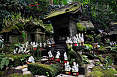 Shinto shrine in the Kamakura hills, Honshu, Japan, Asia