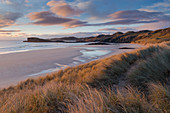 The beach at low tide at Oldshoremore, Sutherland, Scotland, United Kingdom, Europe
