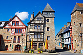 Treguier, Town Gate, Côtes d'Armor, Lannion District, Bretagne, Brittany. France.