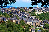 Fougeres, Ille-et-Vilaine, Bretagne, Bretagne, Frankreich.