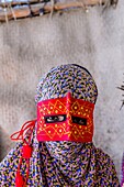 Bandari woman, Iran.