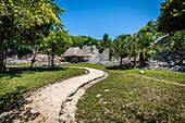 Entrance to Muyil archeological site (Quintana Roo, Mexico)