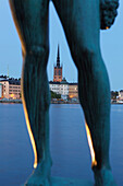 View of Gamla Stan (Old city) in Stockholm, Sweden.