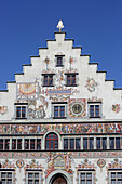 Malerei am Alten Rathaus, Lindau, Bavaria