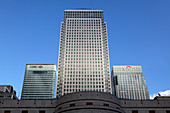 Headquarters of banks, Docklands, London, Great Britain