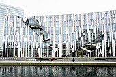 Büro- und Geschäftshaus, Architekt Daniel Libeskind, Kö-Bogen, Düsseldorf, Nordrhein-Westfalen, Deutschland