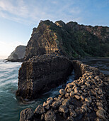 Coastal landscape, Karekare, Waitakere Ranges Regional Park, Auckland, North Island, New Zealand, Oceania