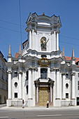 Church, Dreifaltigkeitskirche, Promenadeplatz, Munich, Upper Bavaria, Bavaria, Germany