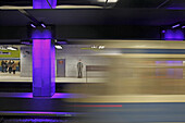 U-Bahn Station Münchner Freiheit, Schwabing, München, Oberbayern, Bayern, Deutschland