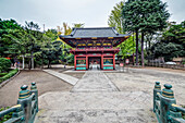 Main Gate in front of Nezu-Shrine, Yanaka, Taito-ku, Tokyo, Japan