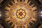 Roof decoration inside of Tokyo Station, Chuo-ku, Tokyo, Japan