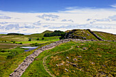 Border, Summer, Hadrians Wall, England, United Kingdom, Great Britain
