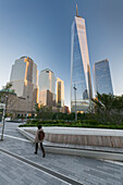 One World Trade Center, Liberty Park, Manhattan, New York City, USA