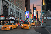 Taxi, 7th Avenue, Time Square, Manhatten, New York City, USA