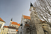 Piaristenkirche, Dom der Wachau, Dom der Wachau, Pfarrplatz, Krems an der Donau, Niederösterreich, Österreich