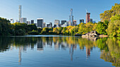 The Lake, Central Park, Manhatten, New York City, New York, USA
