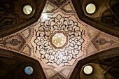 'Ceiling decorations of the Hamam (bath house) of Arg of Karim Khan (Karim Khan Castle); Shiraz, Fars Province, Iran'