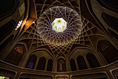 'Oculus in center of dome of the summer pavilion, Dolat Abad Garden; Yazd, Iran'