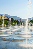 Promenade du Paillon, Nice, Alpes-Maritimes, Cote d'Azur, Provence, French Riviera, France, Mediterranean, Europe