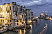Blick von der Ponte dell Accademia auf Canal Garnda, Venedig, Italien, Europa