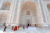 Asia, India, Agra The Taj Mahal
